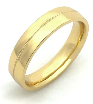 Milgrain Ring - Centered