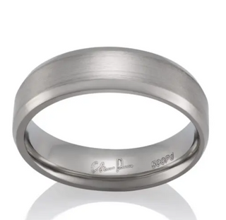 Narrow Bevel Ring, Flat