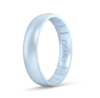 Elements Classic Thin Silicone Ring Diamond