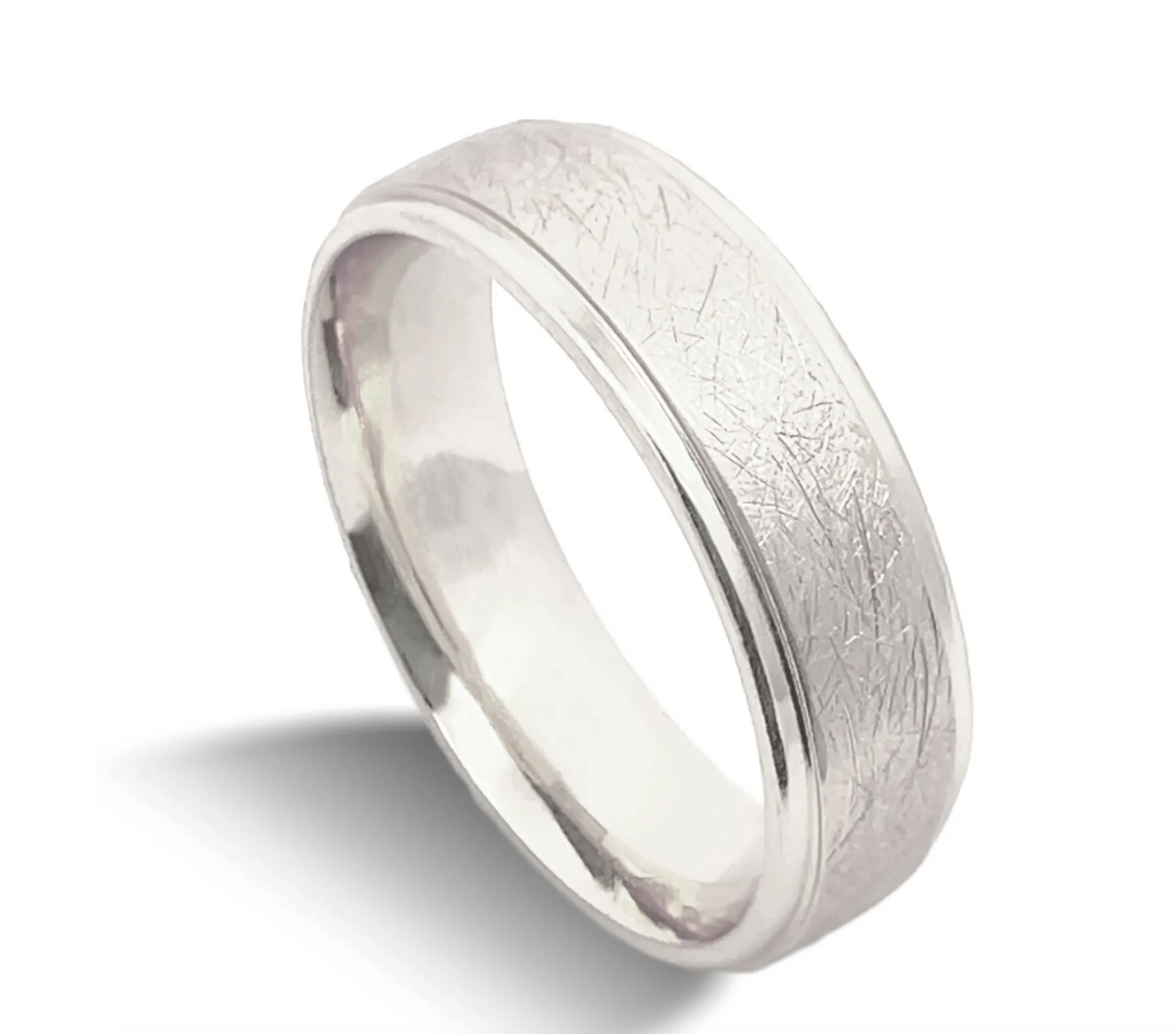 Modern Electrum - Stepped Rails with Swirled Texture