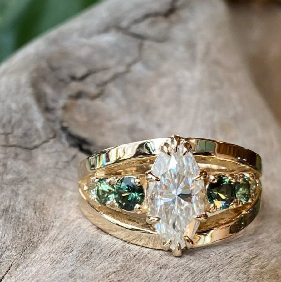 Custom engagement piece by Balefire