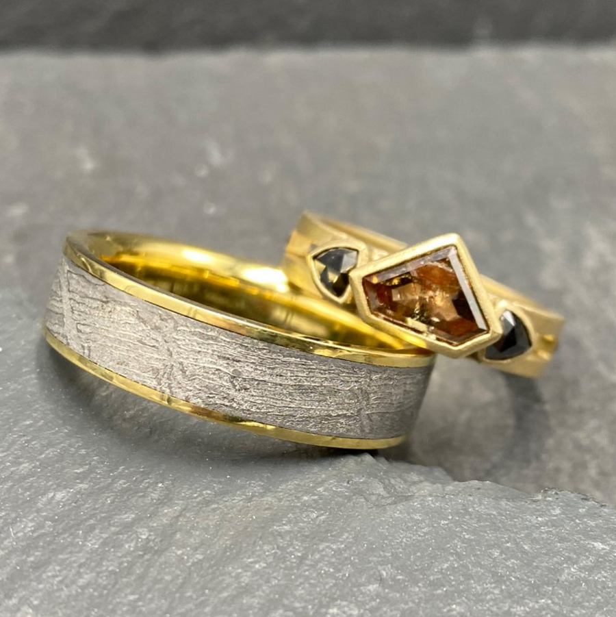 Custom wedding bands piece by Balefire