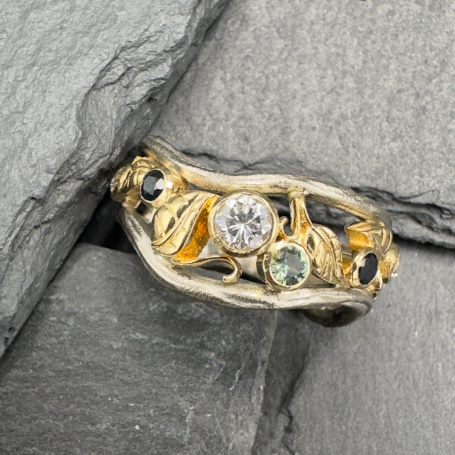 Custom engagement piece by Balefire