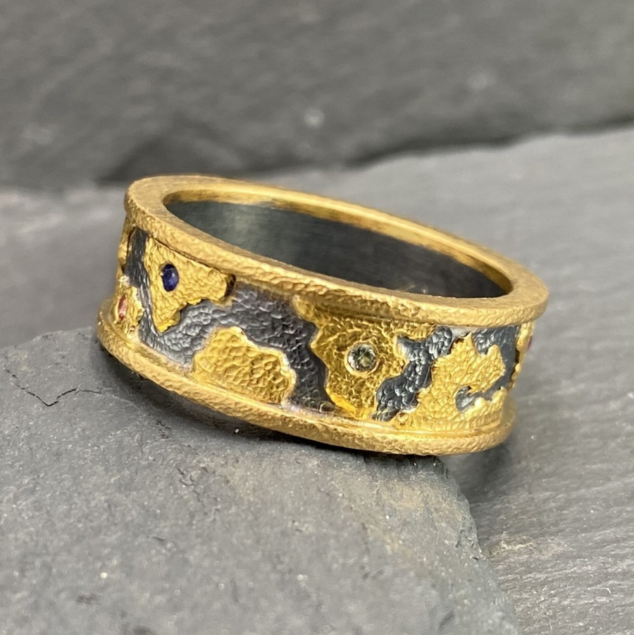 Custom wedding bands piece by Balefire