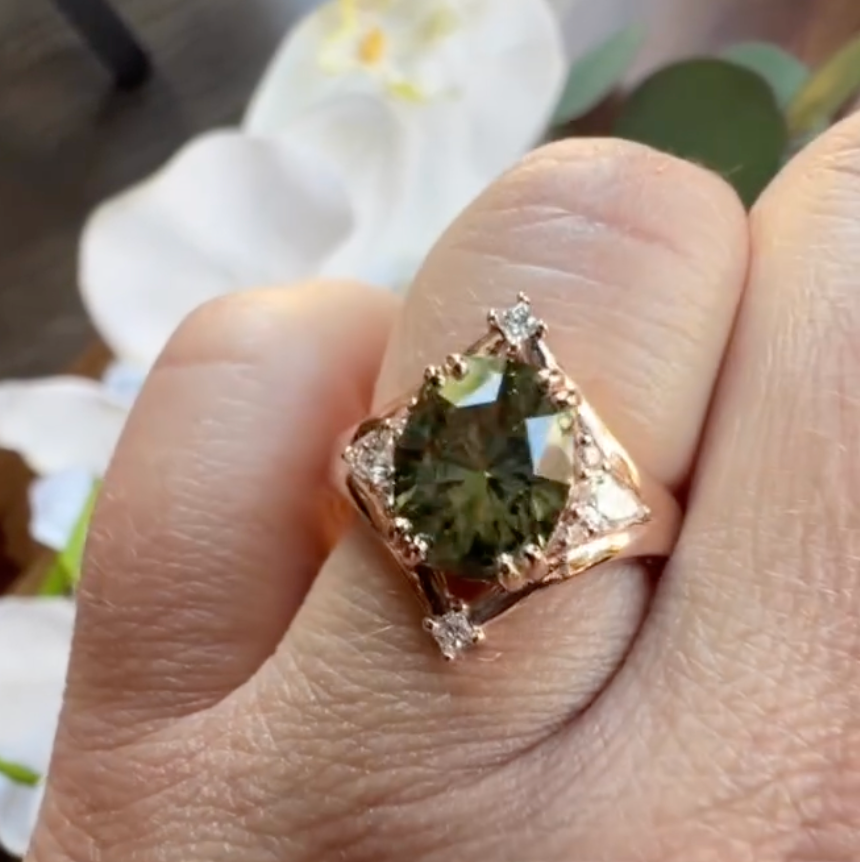 Custom engagement piece by Balefire