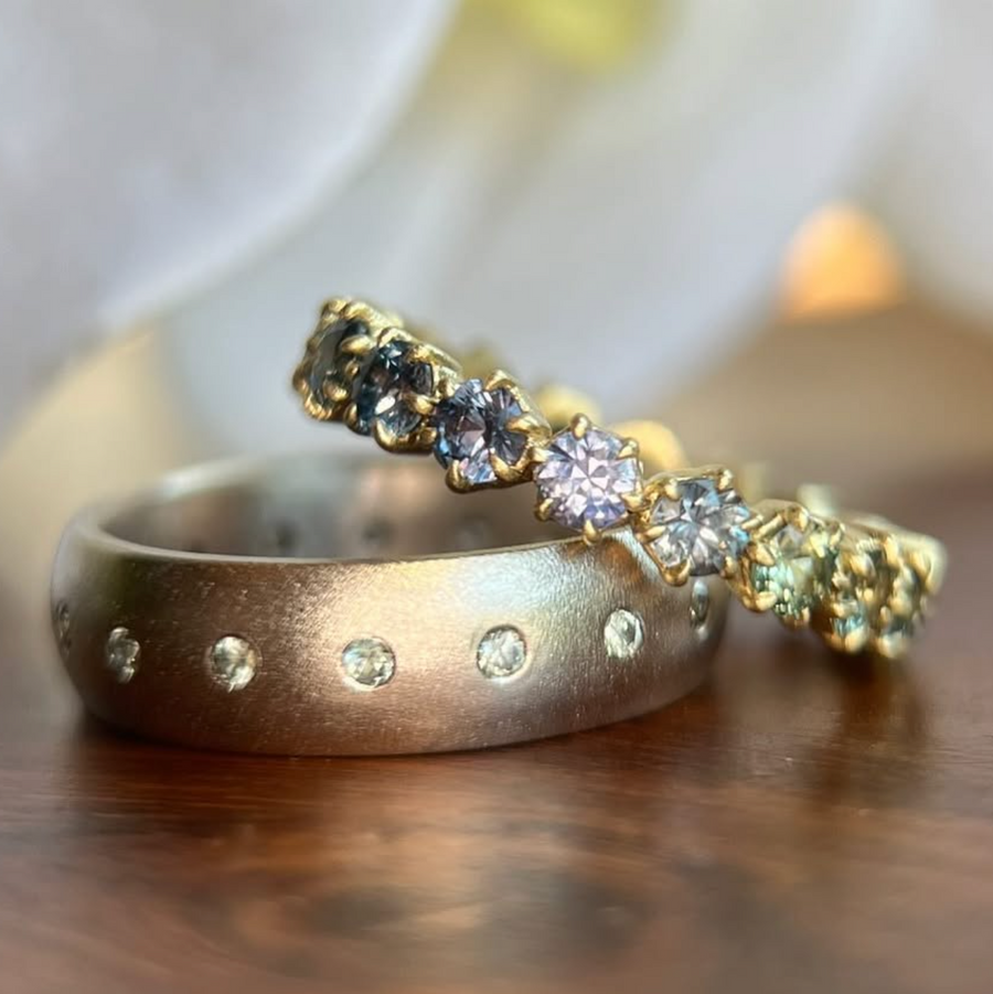 Custom wedding bands piece by Balefire