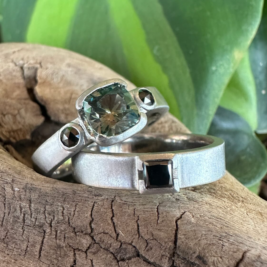 Custom wedding bands piece by Balefire