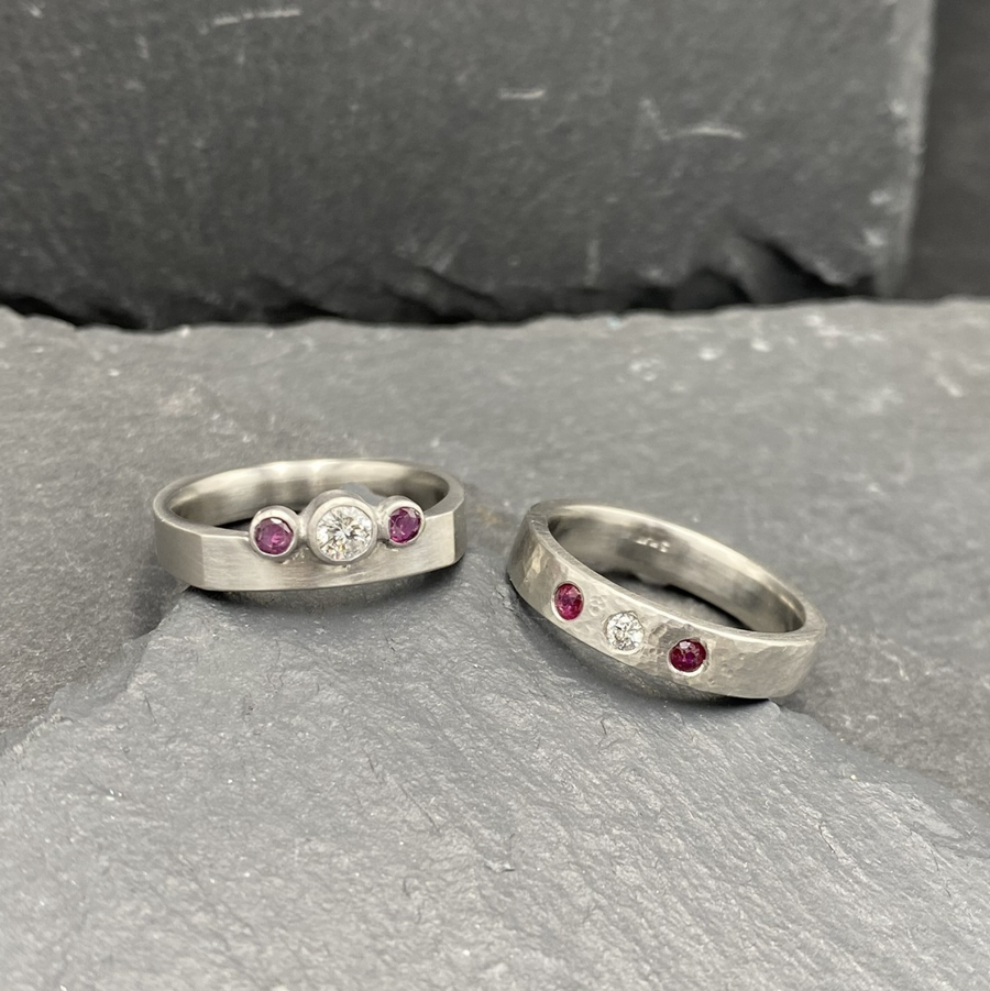 Custom wedding bands piece by Balefire