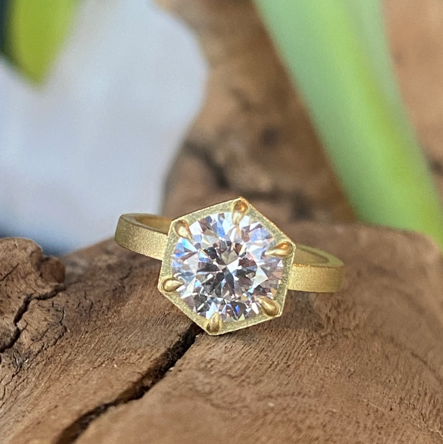 Custom engagement piece by Balefire