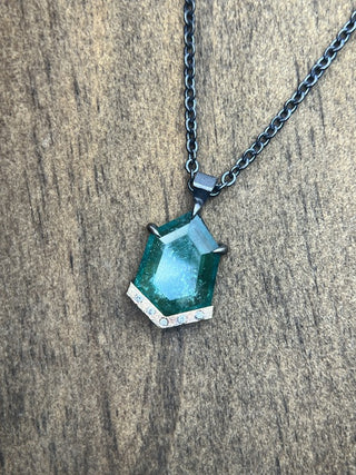 Emerald Amulet Pendant