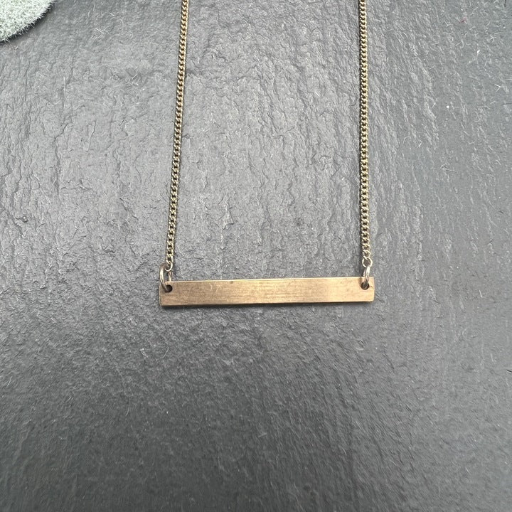 Medium Bar Necklace