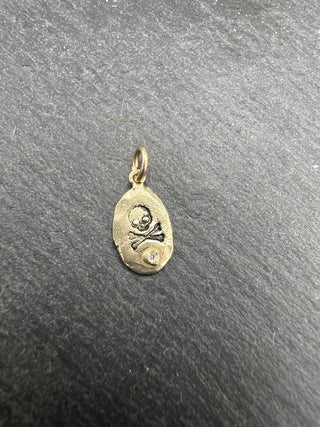 Sacred Skull & Cross Bones Charm