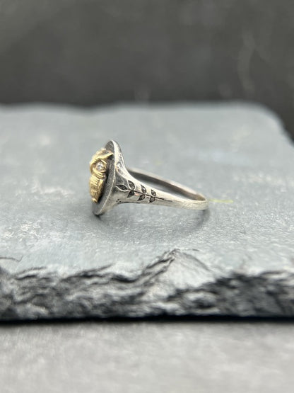 Wisdom Owl Signet Ring