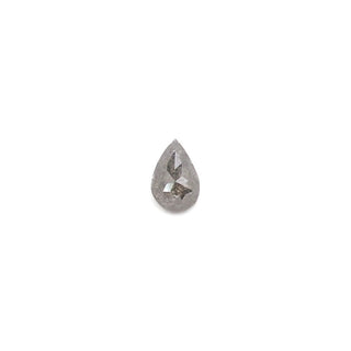 DIA103 Dark Salt & Pepper Pear Shaped Diamond