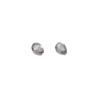 DIA119- Pair of Pear Salt and Pepper Diamonds