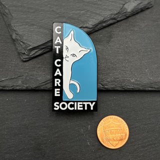 Cat Care Society Pin