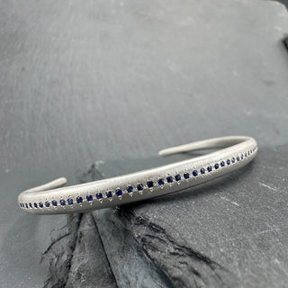 Succession Bangle with Sapphires