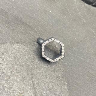 Diamond Hex Ring
