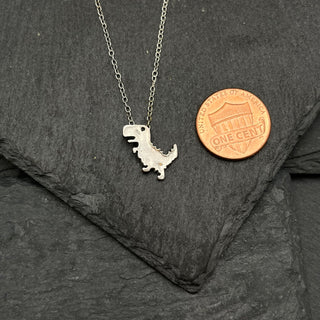 Jumping Dino Necklace
