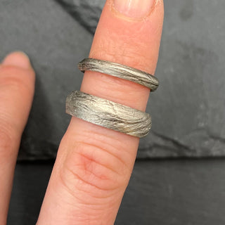 Bristlecone Ring in White Gold