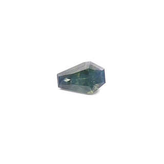 SAP117C- Green Sapphire with Coffin Cut