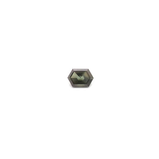 SAP129A- Green Hexagon Sapphire