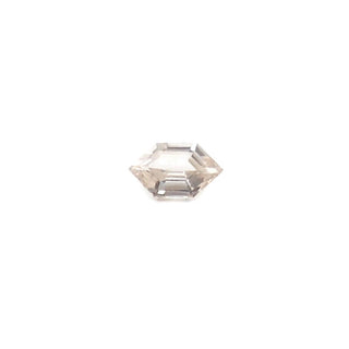 SAP150- Elongated Hexagon Peach Sapphire