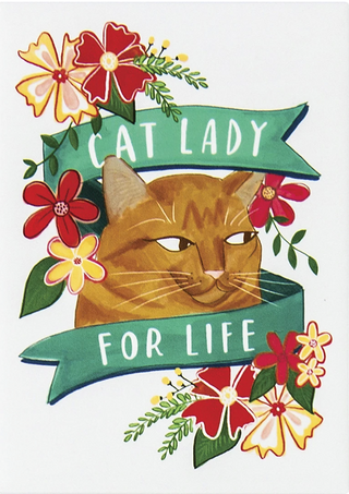 Emily McDowell Magnets Cat Lady