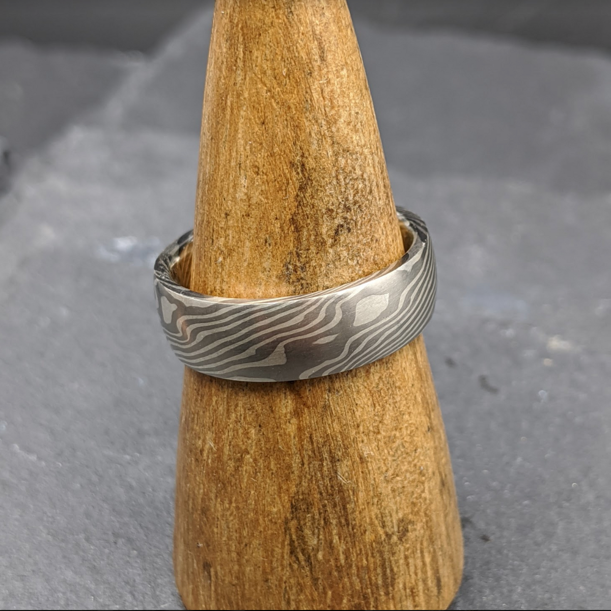 Mokume Gane Ring - Maple