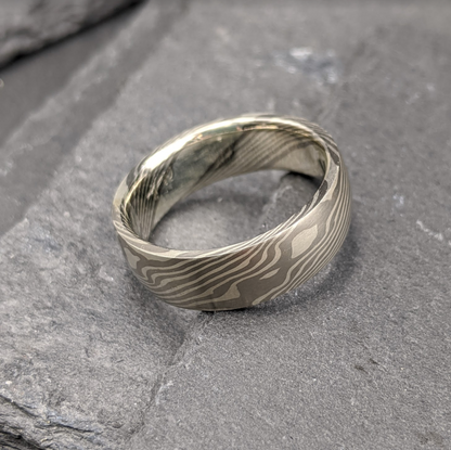 Mokume Gane Ring - Maple