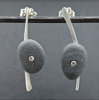 Hanging Stone Earrings