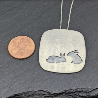 Bunny Duo Pendant