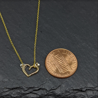Mini Heart Necklace - GF