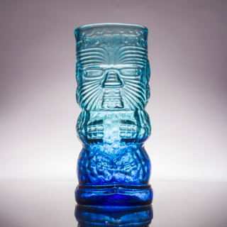 Warrior Tiki Glass