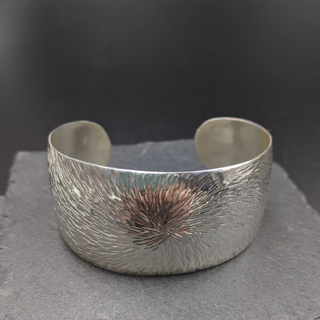 Large Hammered Cuff
